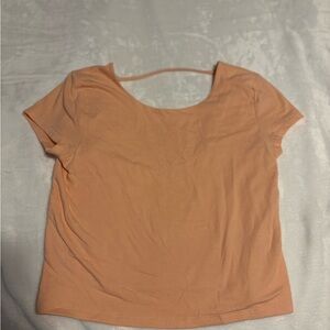 Peach Women's Top
